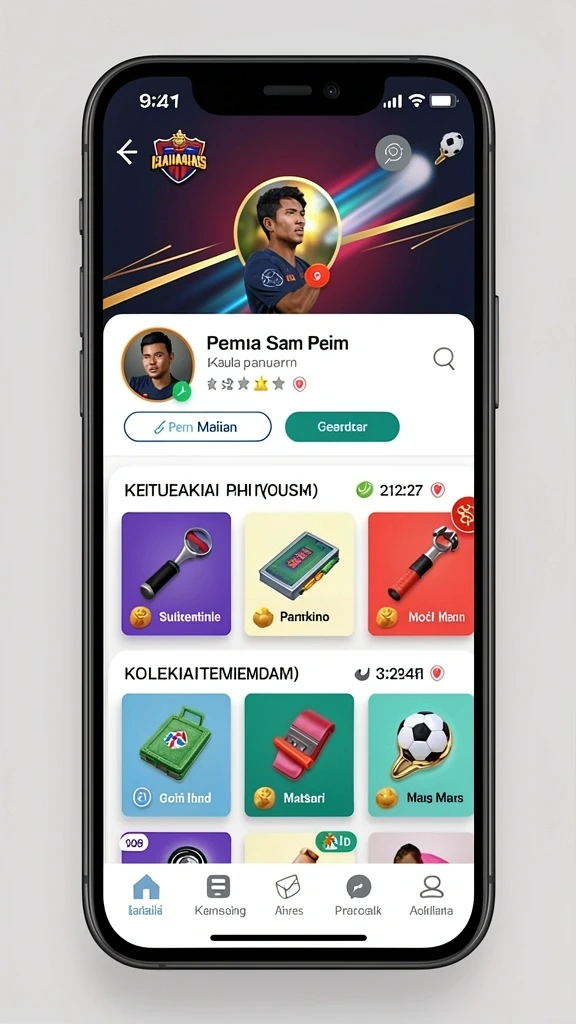 Tangkapan layar menampilkan antarmuka yang user-friendly dan intuitif.