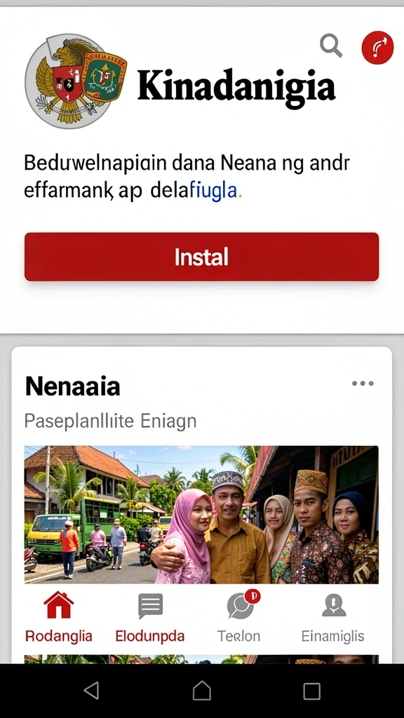 Ilustrasi grafis menakjubkan yang menggambarkan dunia ALVENDO.