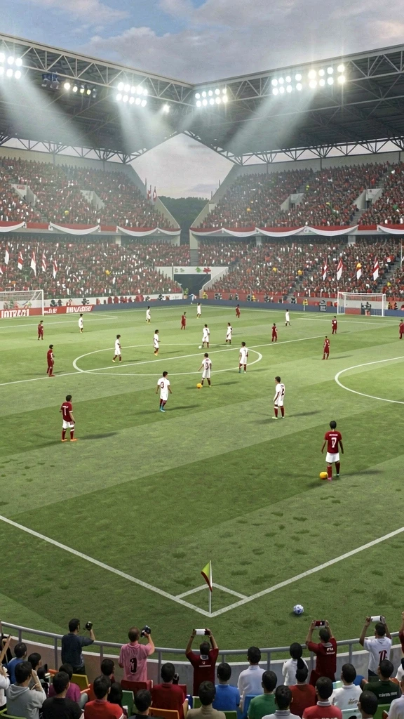 Tangkapan layar menampilkan perayaan kemenangan dengan teman-teman dalam game.