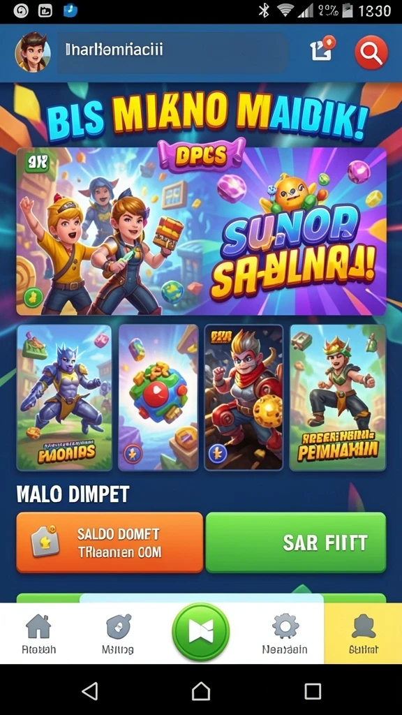 Screenshot menampilkan grafis game yang mengagumkan.