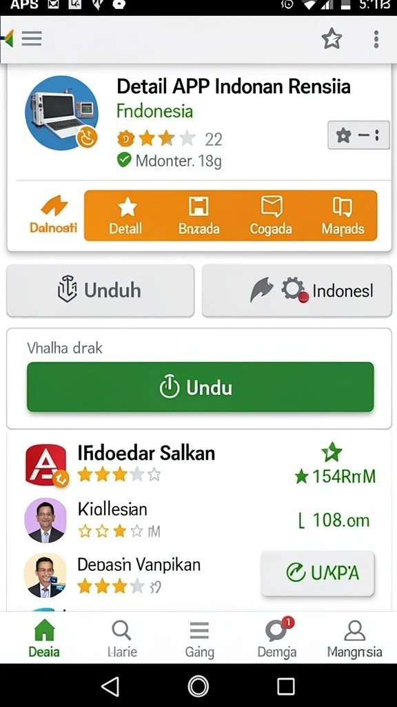 Beragam karakter unik untuk dipilih dan dimainkan.