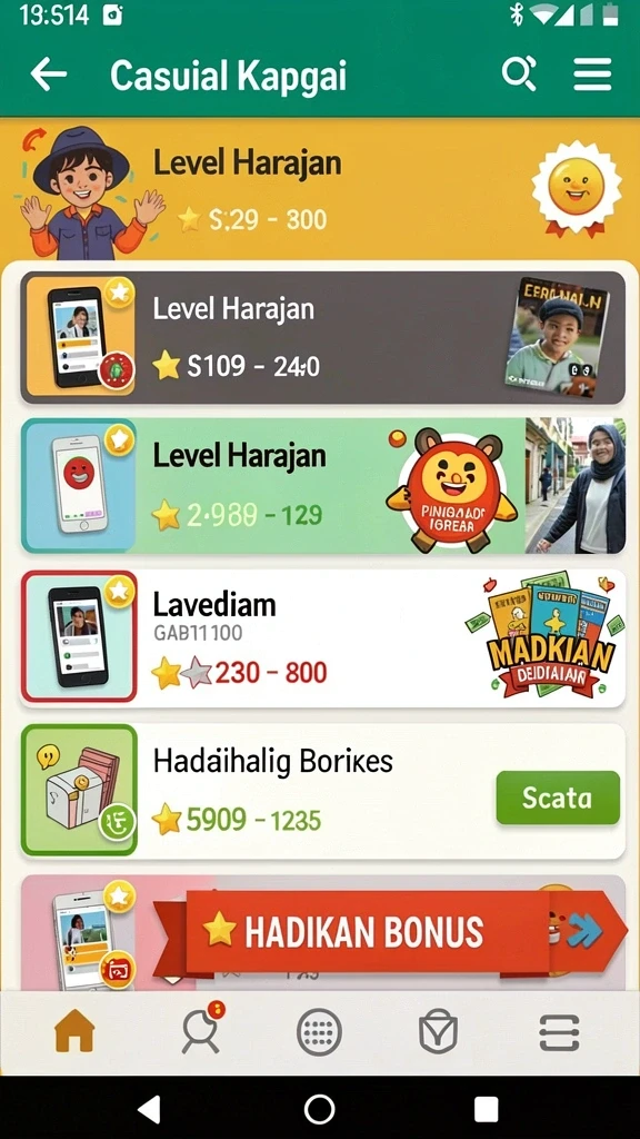 Fitur event dengan hadiah menarik untuk pemain.