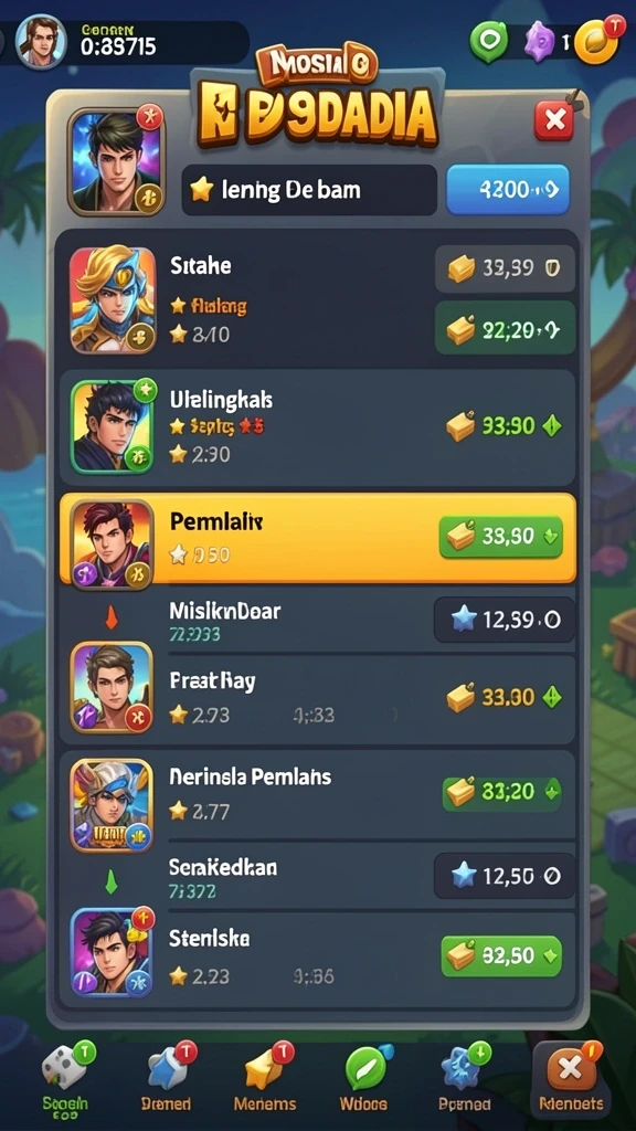 Bonus menarik setiap hari untuk pemain setia.