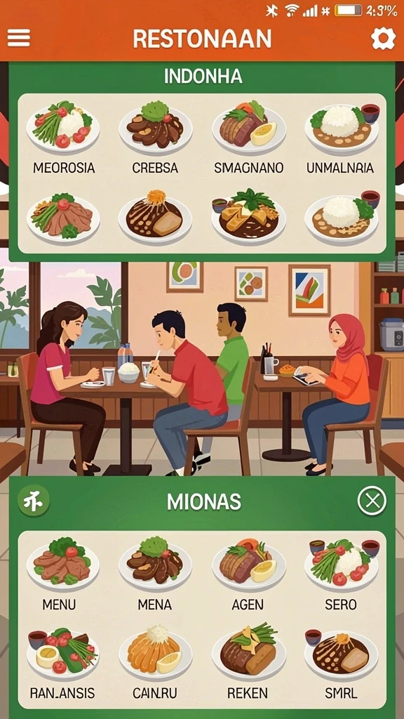 Mode permainan seru untuk tantangan lebih.