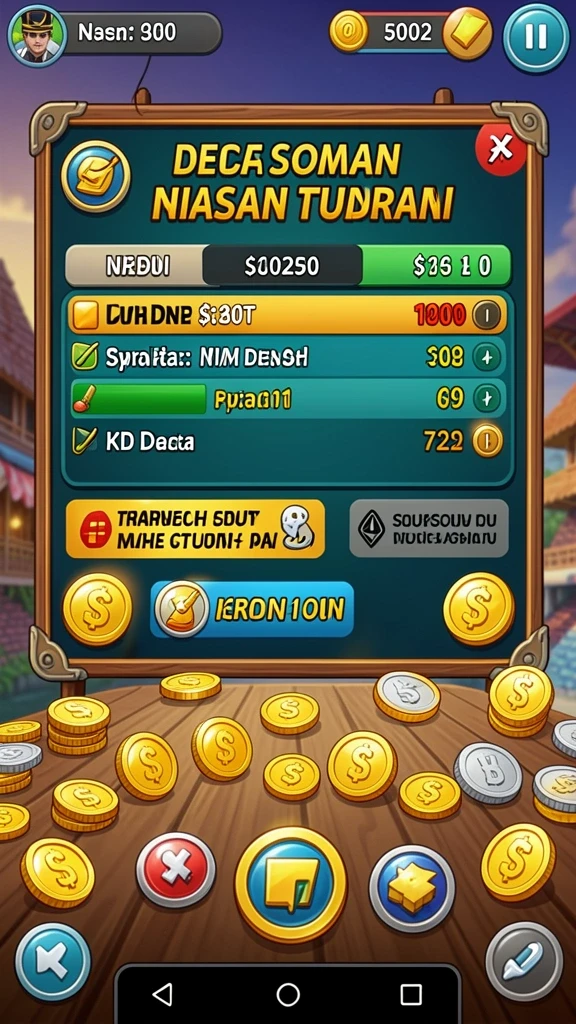 Gambar ini memperlihatkan salah satu level baru yang penuh tantangan.