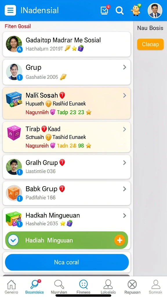 Tampilan awal game IDRKING yang menarik.