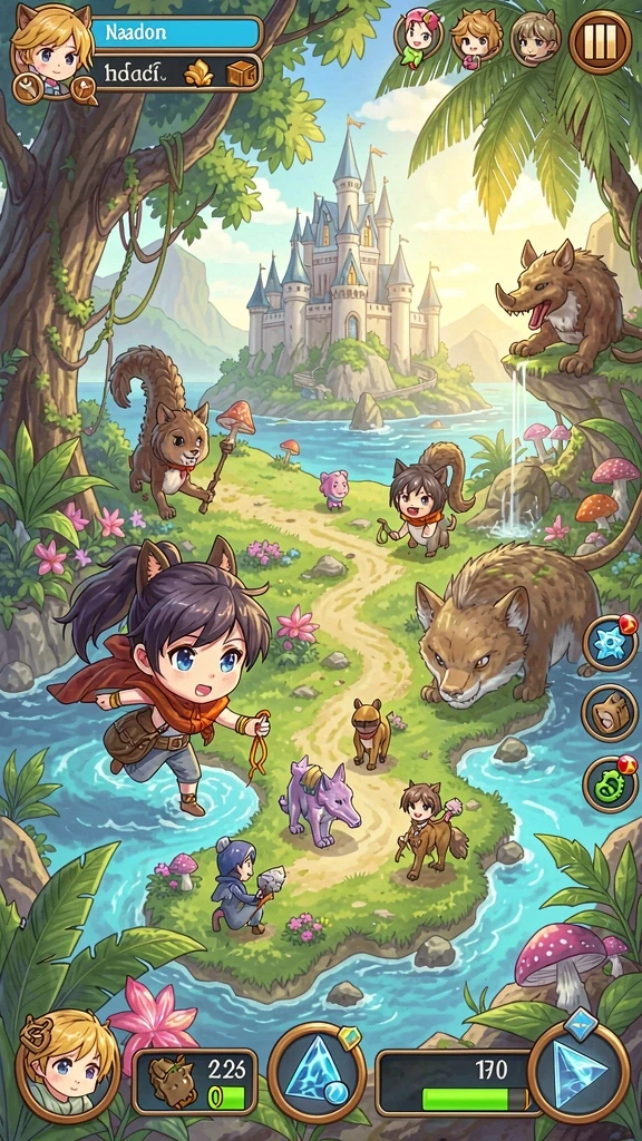 Pengaturan multiplayer yang seru dan kompetitif.