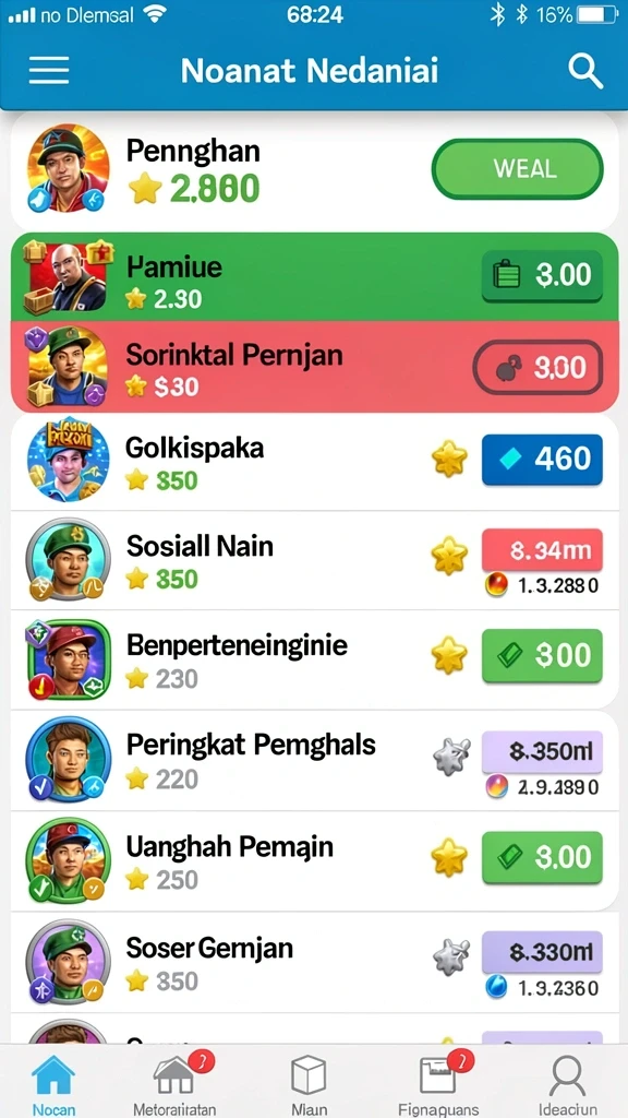 Tampilan antarmuka yang modern dan intuitif.