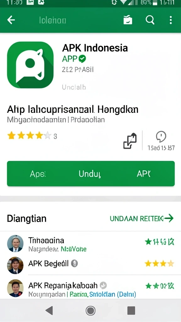 Tampilan awal yang menarik dan intuitif.