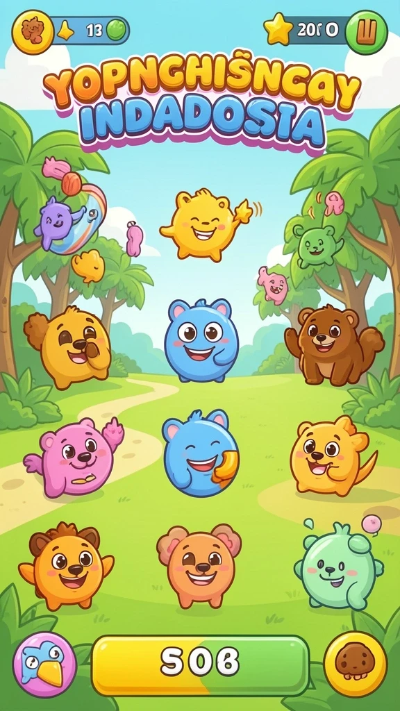 Tampilan awal game KAGANDAN yang memukau.