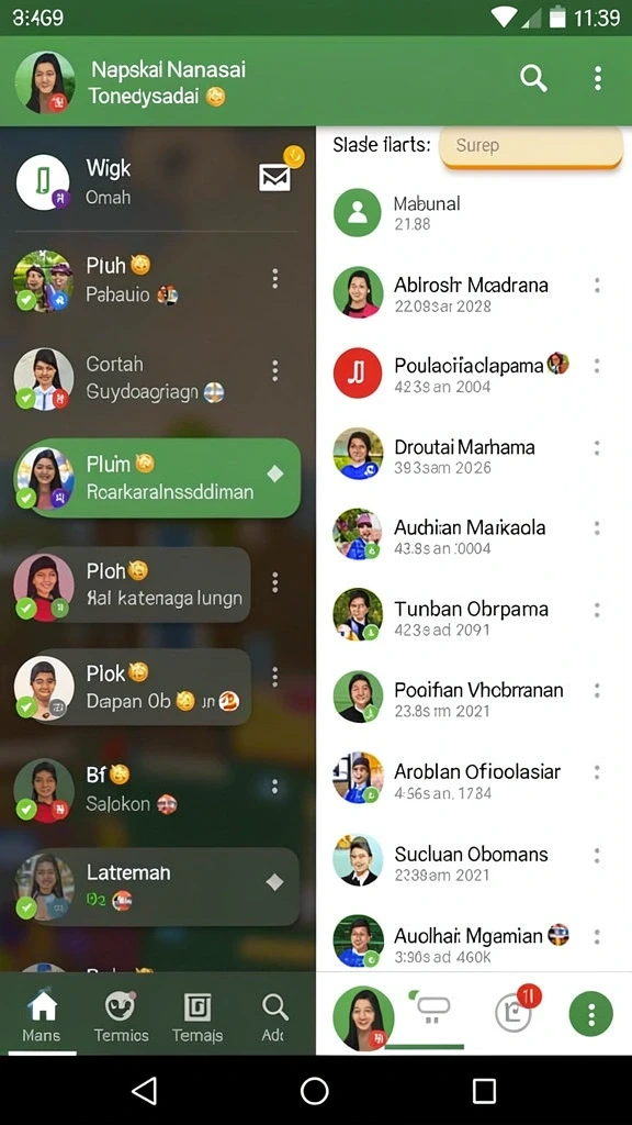 Tampilan utama game KAPTEN77 yang menarik.