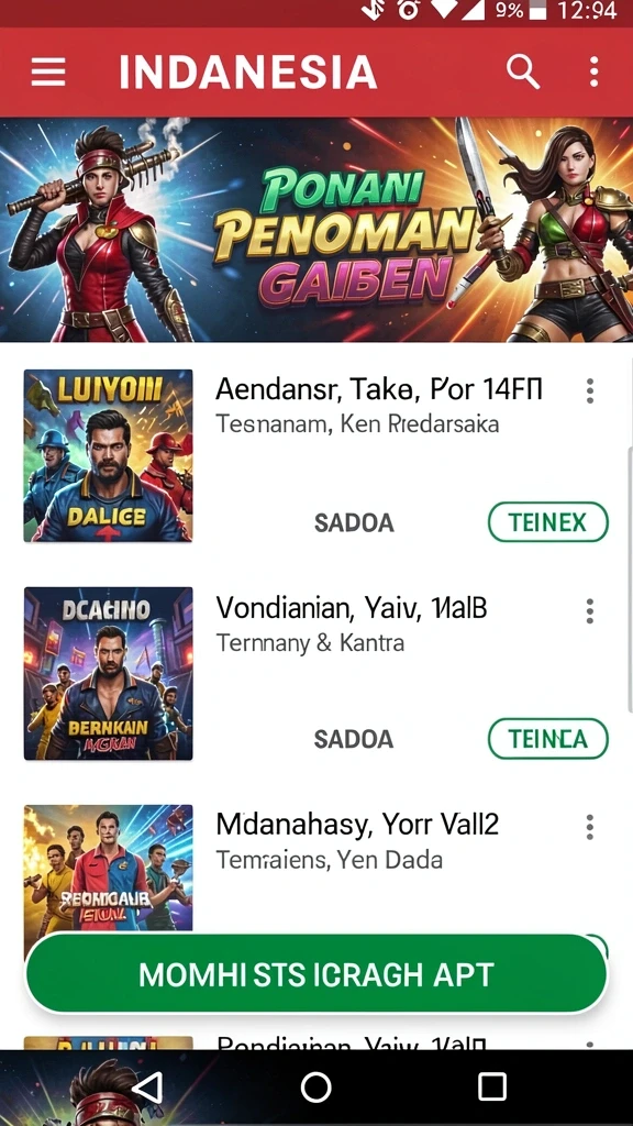 Tangkapan layar yang menunjukkan aksi pertempuran epik.