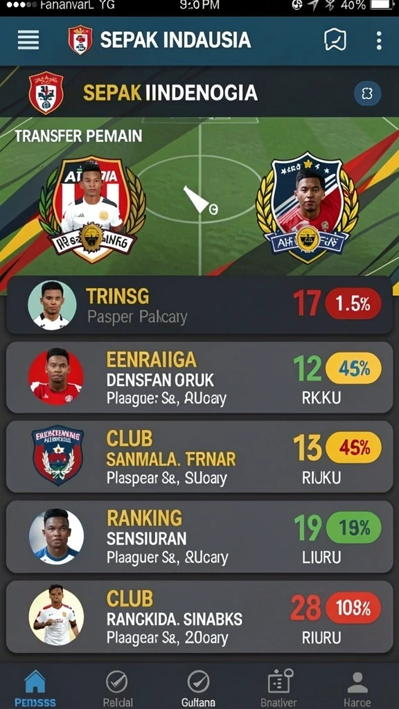 Karakter unik yang dapat dipilih oleh pemain.