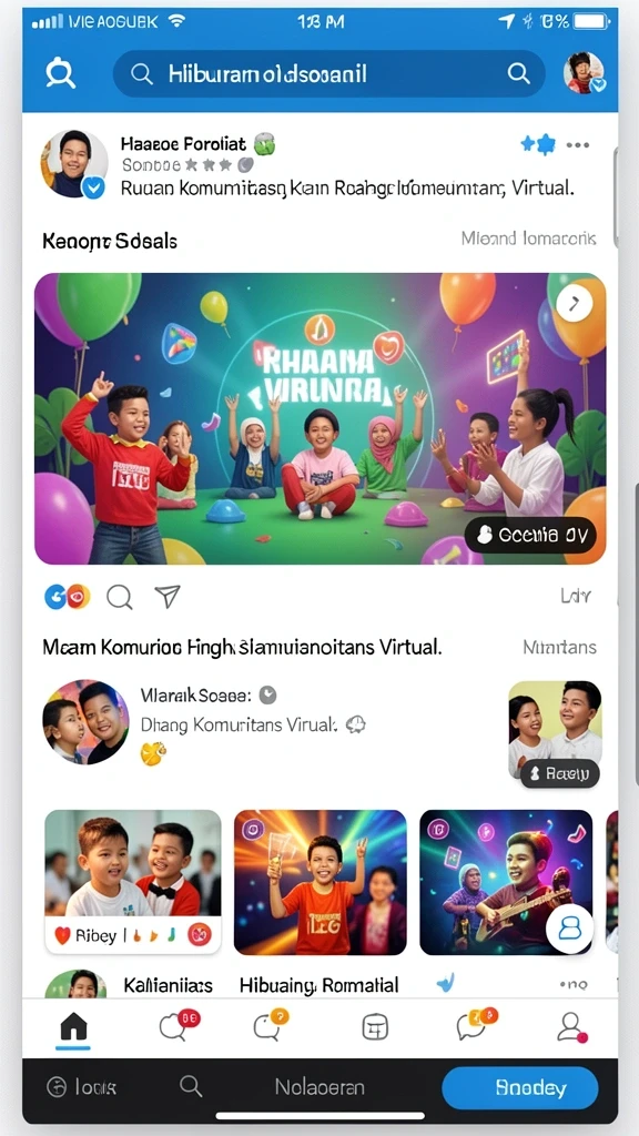 Tampilan antarmuka yang user-friendly dan menarik.