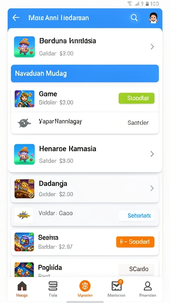 Grafis permainan yang memukau dan efek suara yang realistis.