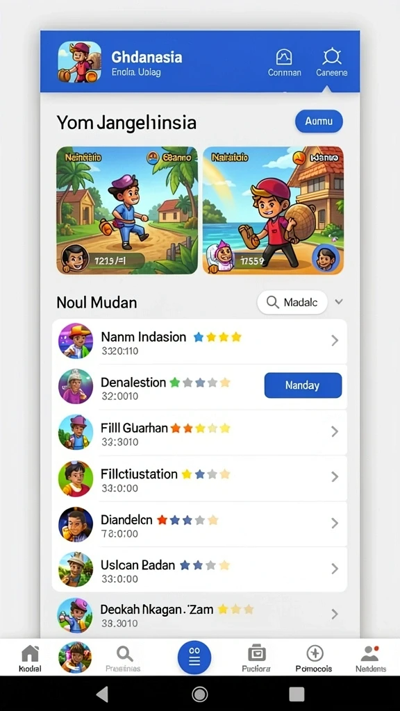 Momen seru saat bermain mode multiplayer.