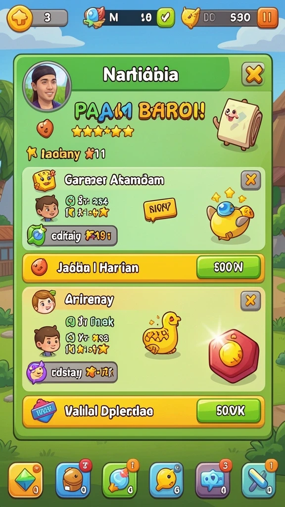 Tampilan antarmuka pengguna yang sederhana dan menarik.