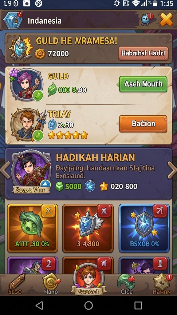 Level yang menantang dengan grafis yang memukau.