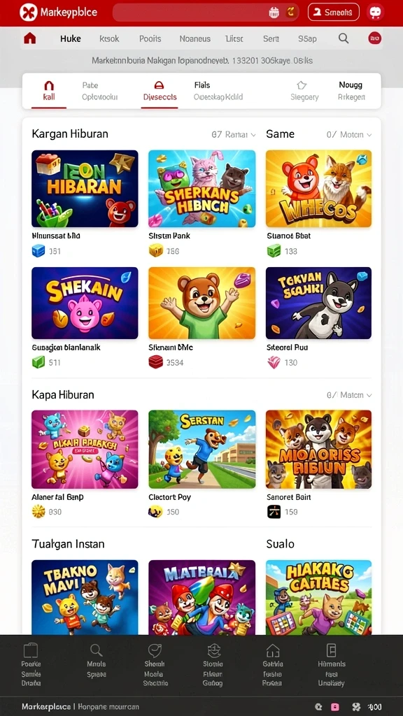Screenshot menunjukkan karakter utama dalam aksi!