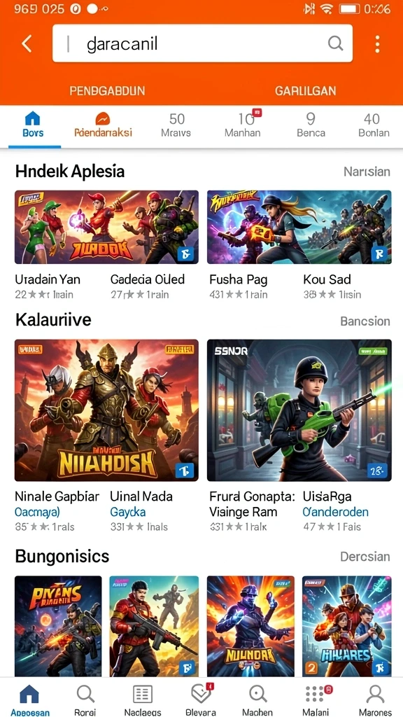 Screenshot menampilkan karakter utama dalam aksi.