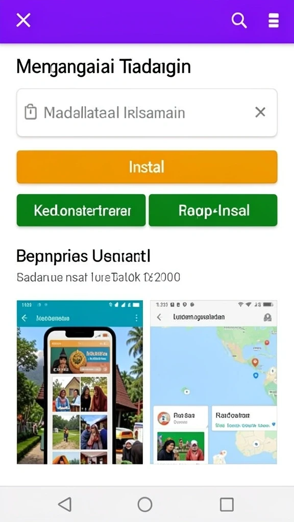 Tampilan antarmuka yang menarik dan user-friendly.