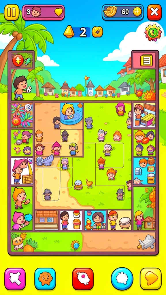 Gameplay yang seru dengan berbagai mode permainan.