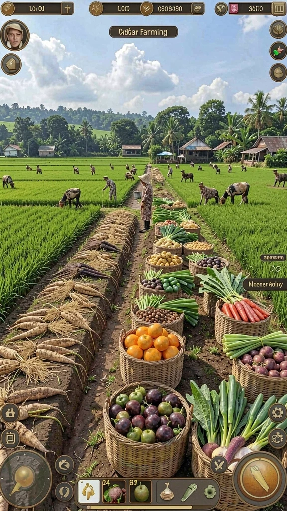 Tampilan antarmuka yang sederhana dan menarik.