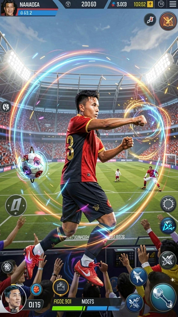 Gambar menampilkan karakter utama dalam petualangan.