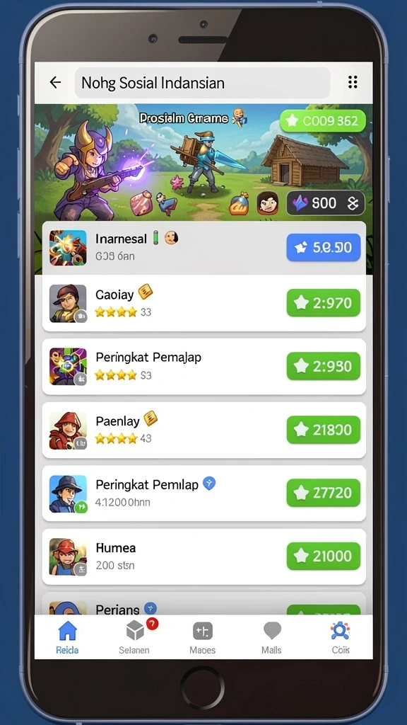 Screenshot menunjukkan pertarungan seru dengan grafis menawan.