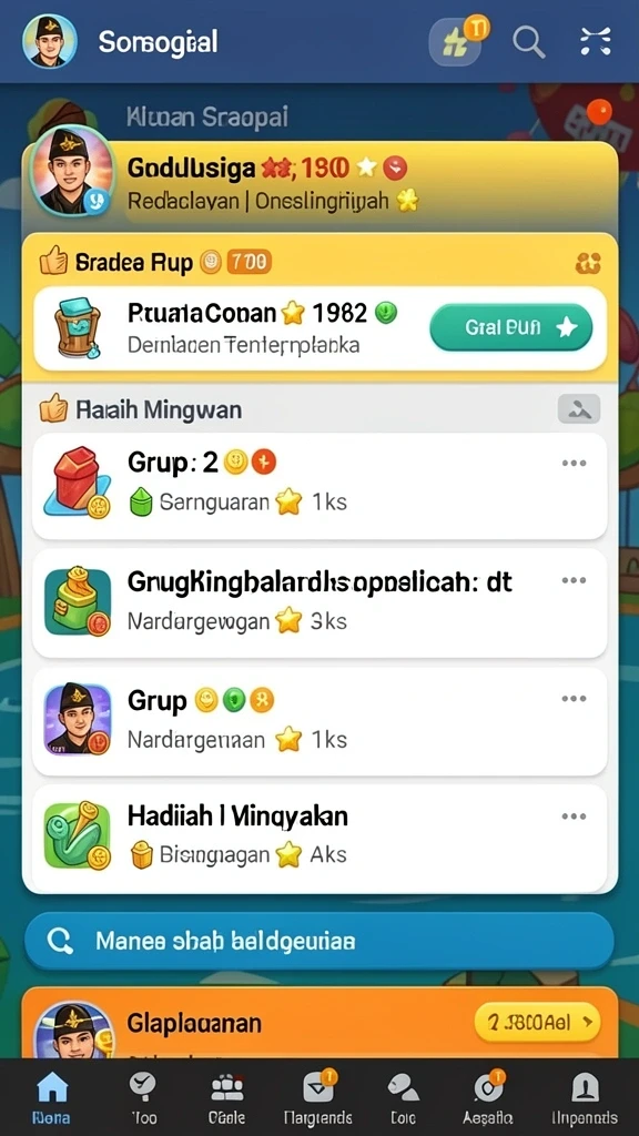 Pengalaman bermain multiplayer yang seru.