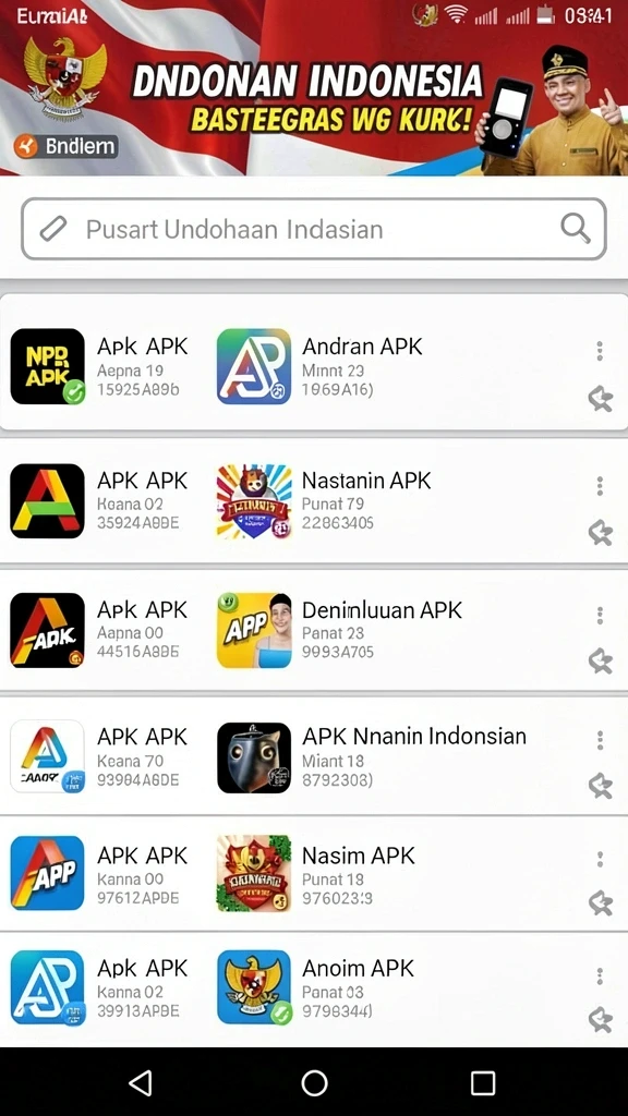 Tampilan awal SINTE4D yang memikat dan menarik.