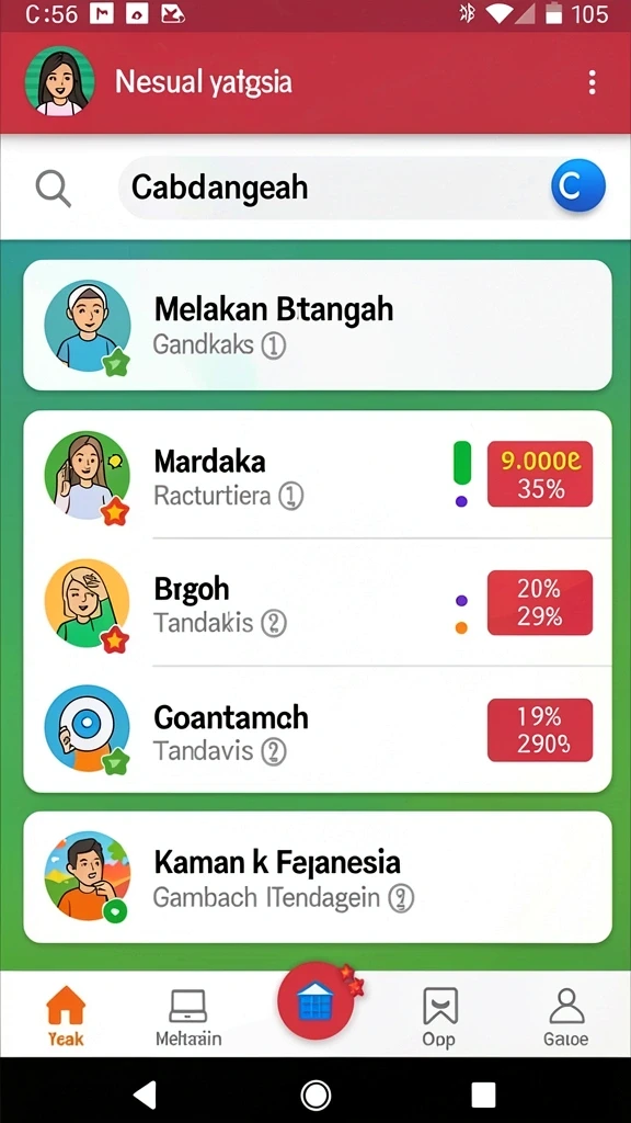 Fitur bonus dan promosi yang menarik setiap minggu.