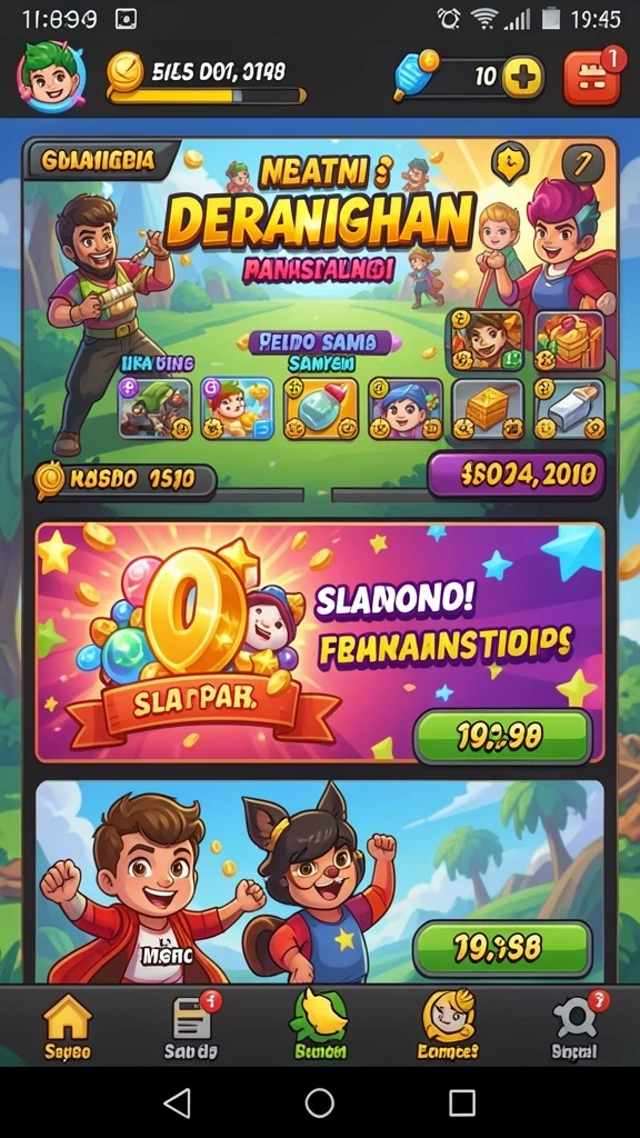 Beragam pilihan permainan slot yang seru.