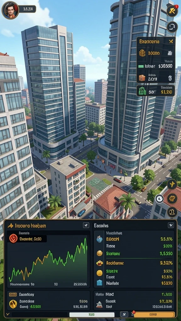 Menampilkan fitur interaksi sosial dengan teman dalam game.