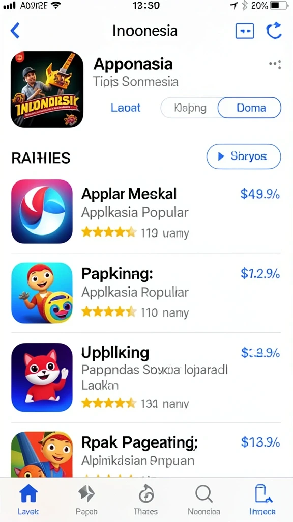 Screenshot menunjukkan opsi kustomisasi karakter yang menarik.