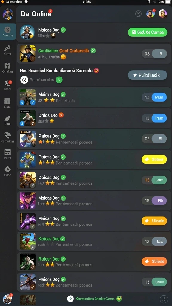 Permainan slot dengan berbagai tema yang seru.